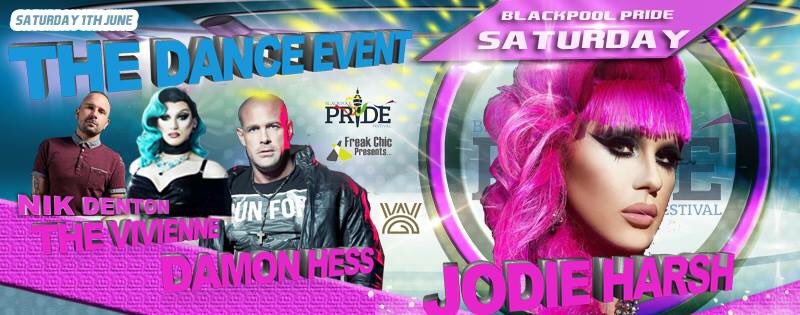 Damon_Hess's tweet photo. 7 days massive event do not miss!!! 11th June!! @_freakchic @bpoolpridefest @mtjmusicuk @ImogenBlue_ @JasonQuainoo https://t.co/EyuSHjqkTb