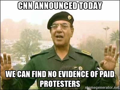 theTrumpSpring's tweet image. The Iraqi Information Minister seems to be working out well at @CNN. #NeverCNN
