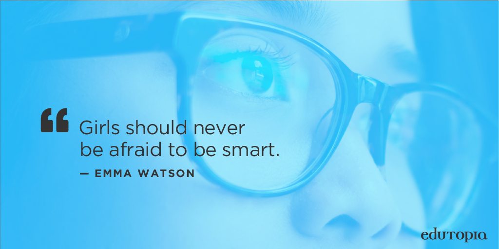 edutopia's tweet photo. We think @smrtgrls would agree! #quote https://t.co/L2CcaLErcH
