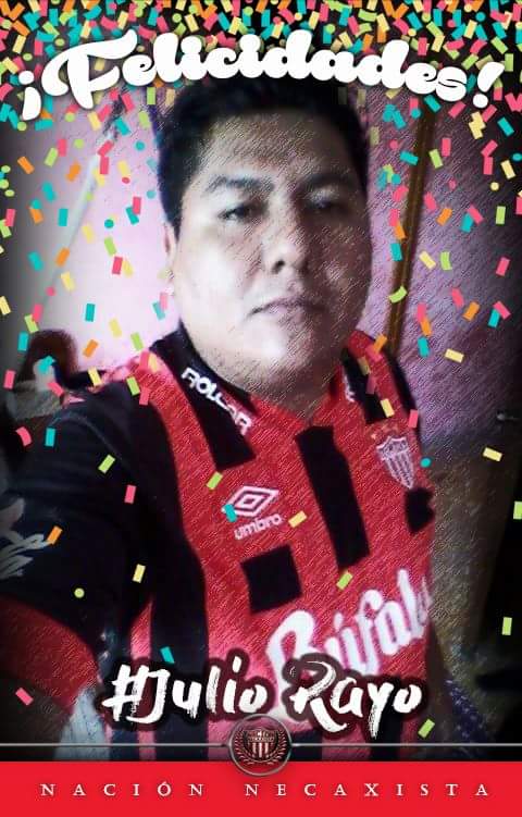 NACIONNECAXISTA's tweet photo. Hoy felicitamos a julio_rayo https://t.co/1KgFr26p3A