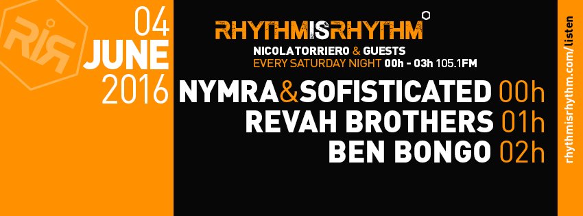 Coming up tonight on our show, live ion FM in Montreal and globally from our website.... #rhythmisrhythm