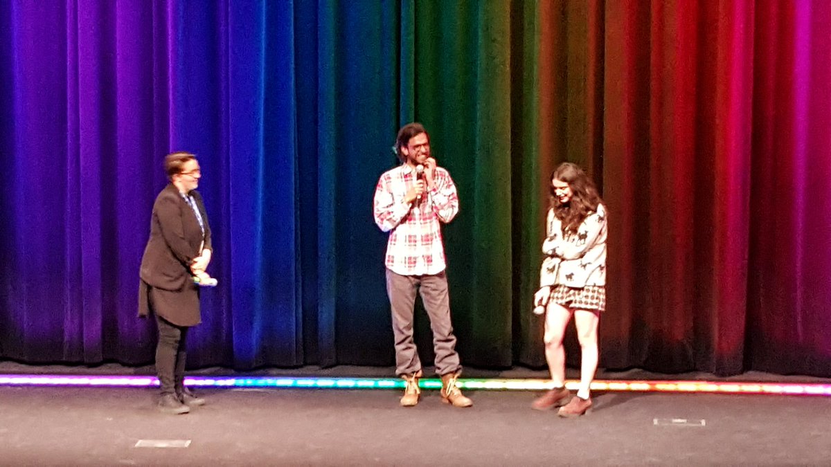 jchiam's tweet photo. Favourite part of #InsideOut16 is still the Q&As โค MAJOR!, FIRST GIRL I LOVED and LOCAL HEROES shorts #filmfestival https://t.co/93ZKBDGoBe