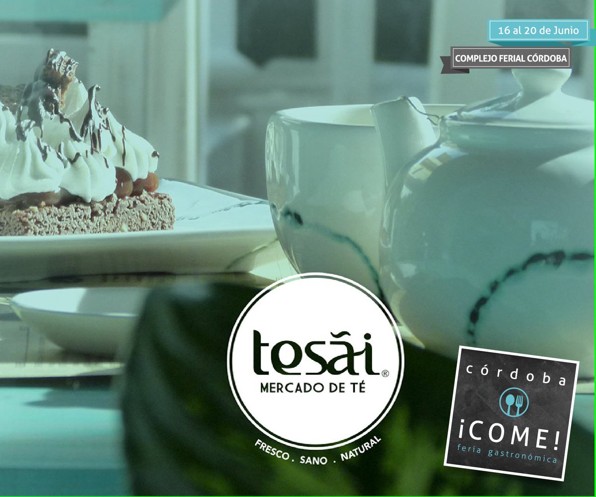 CordobaCome's tweet photo. #Tesai en Córdoba Come
[Infusión de sentidos] https://t.co/5SsAMBbXmm
