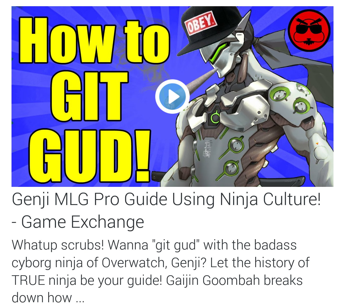 How to Git Gud at Conversations, Scrub
