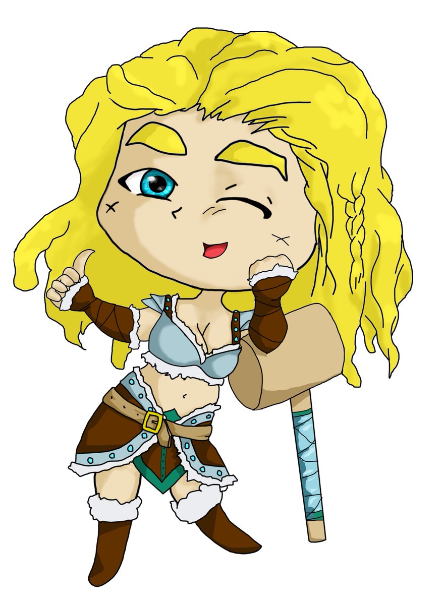 LadyVidalis's tweet photo. @JenniferCheek @DnDPodcast A bit rough since I haven't done digital coloring in years, but here's Aludra. https://t.co/uNBMoHuFFn