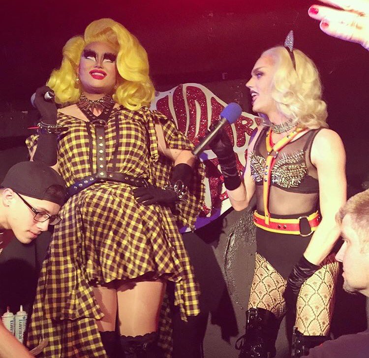 legendrychildrn's tweet photo. "You know so much about food... You're like the Anthony Bourdain of drag" @BrigitteBidet to @KimChi_Chic https://t.co/1UJk4ETiXs