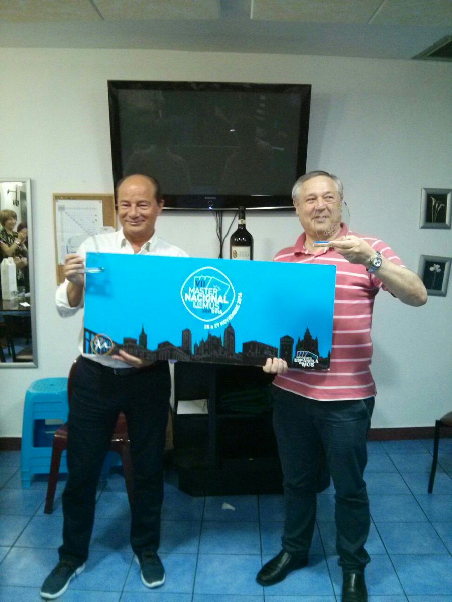 Nando Galvez Blanco y Miguel de la Fuente de la Torre, Campeones del V Torneo de Mus Galipán