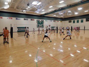 mhschronicle's tweet photo. Young athletes improved their skills this week at @MasonGirlsVB's volleyball camp: https://t.co/74ExjFDzw9 https://t.co/kv9fxfsjj4