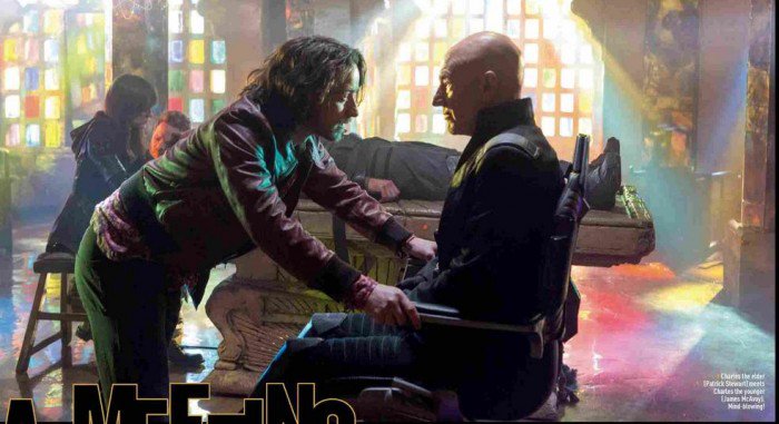 ElyTheMoon's tweet photo. Meillueur moment X-Men Day of future past.Professeur X du passé et Professeur X du futur. https://t.co/nB8Ku2AFe7