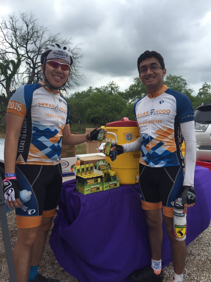 MammaJammaRide's tweet photo. Riders loved @PickleJuice2001 at @Texas4000 #atlasride #mammajammaride rest stop https://t.co/tS4wKlXMlv