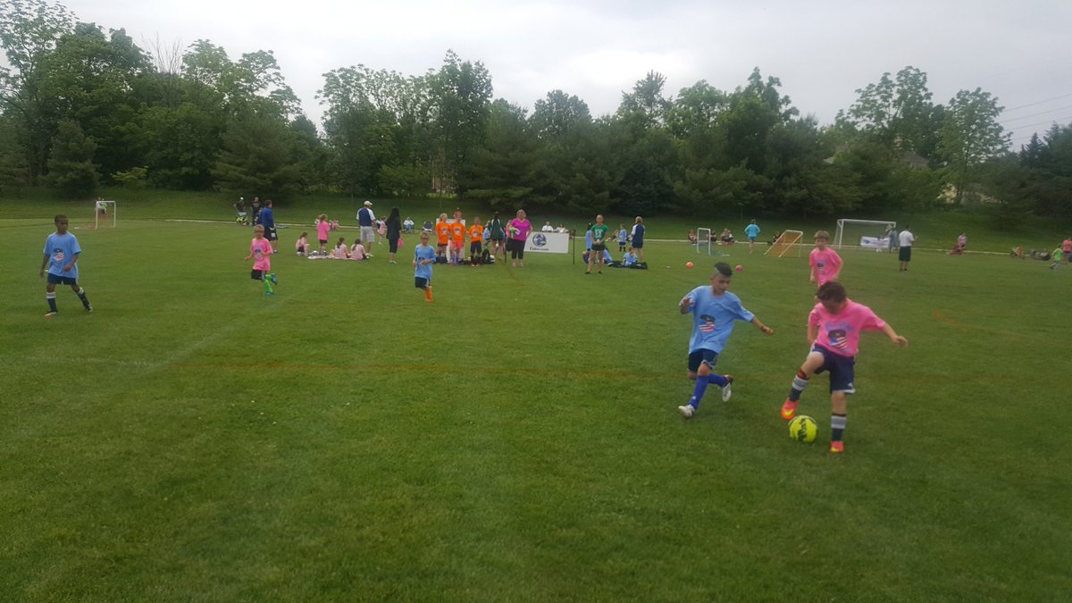 FCMontco's tweet photo. Our U11s playing for a good cause at our annual #MarcJSmall tournament today. #WeSolute #Methacton #Montcopa https://t.co/h9A1Zllrtn