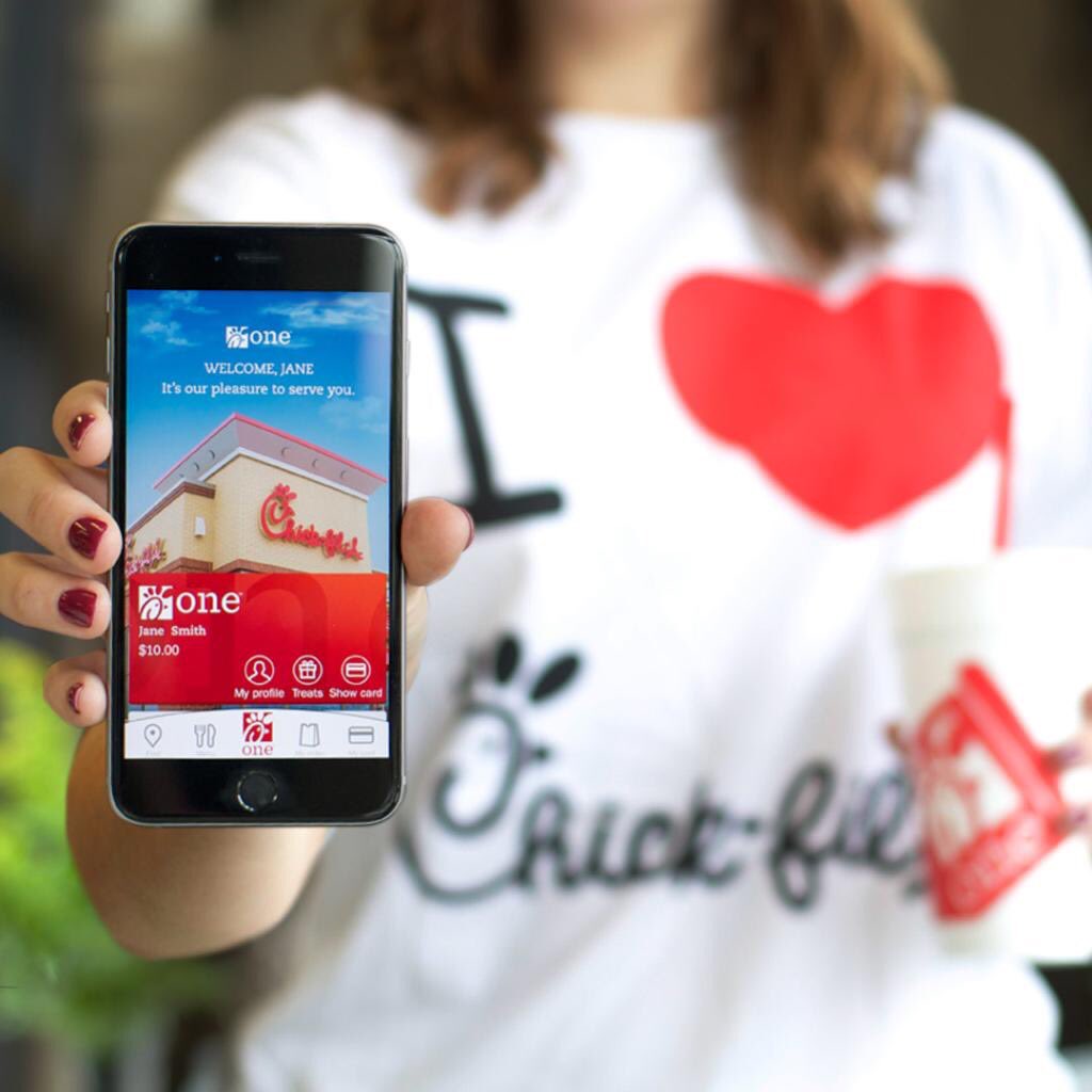 Crazy4ChickFilA's tweet photo. Just redeemed my free sandwich using the #CFAOne app! Can't wait to start using this app to preorder/prepay! #nowait https://t.co/xo7qAkrvrF