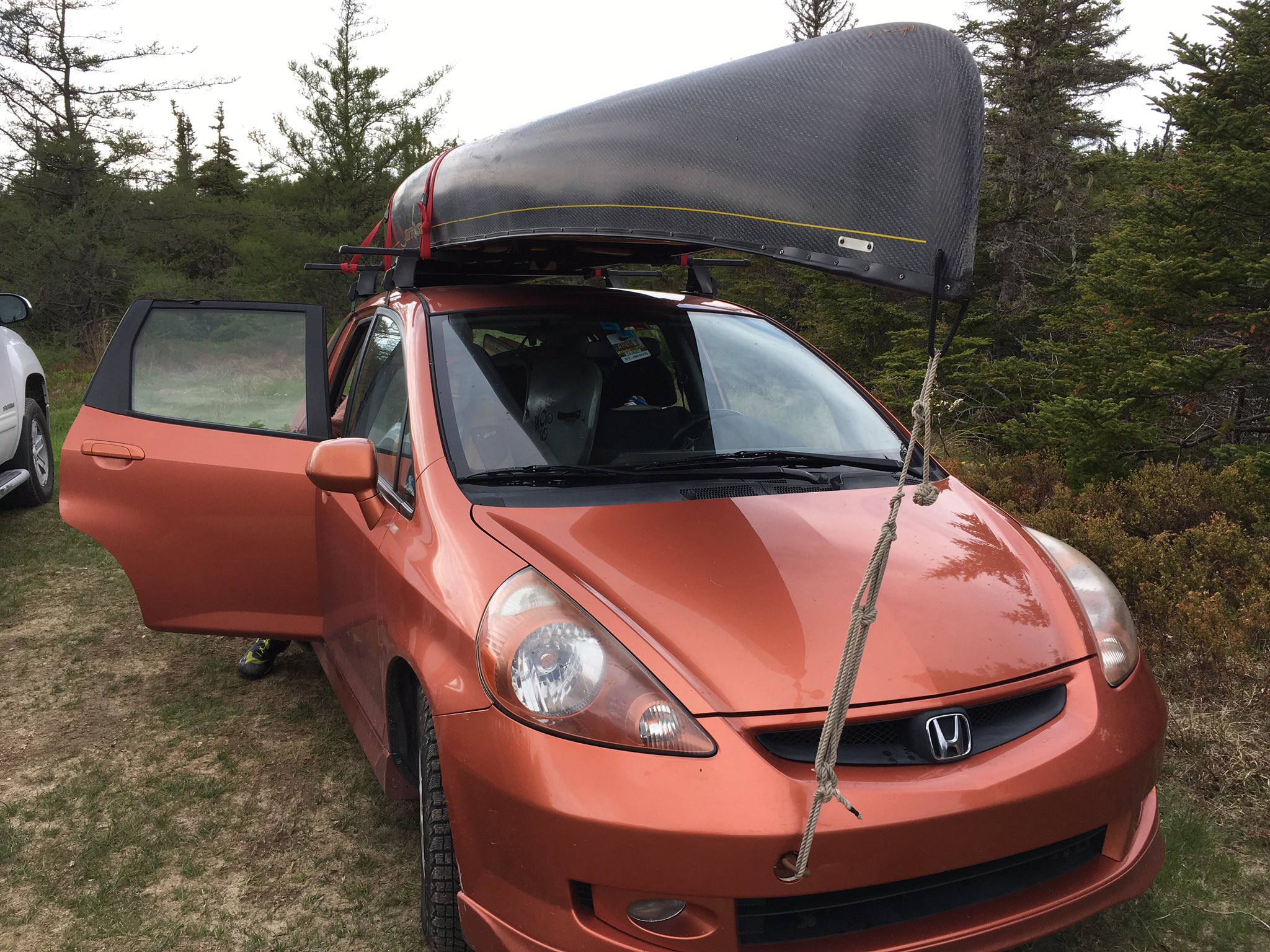 Kayak on honda fit sale