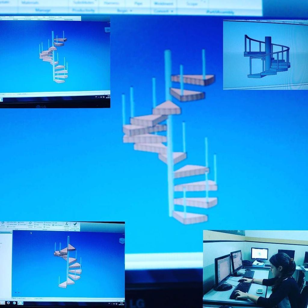 armandinhoo's tweet photo. #day156of366 ... #inventor ... #inventor3d ... #autocad3d ... #steps ... #spiralstaircase … https://t.co/3eLdLzCBgb https://t.co/hS8EmGyKer