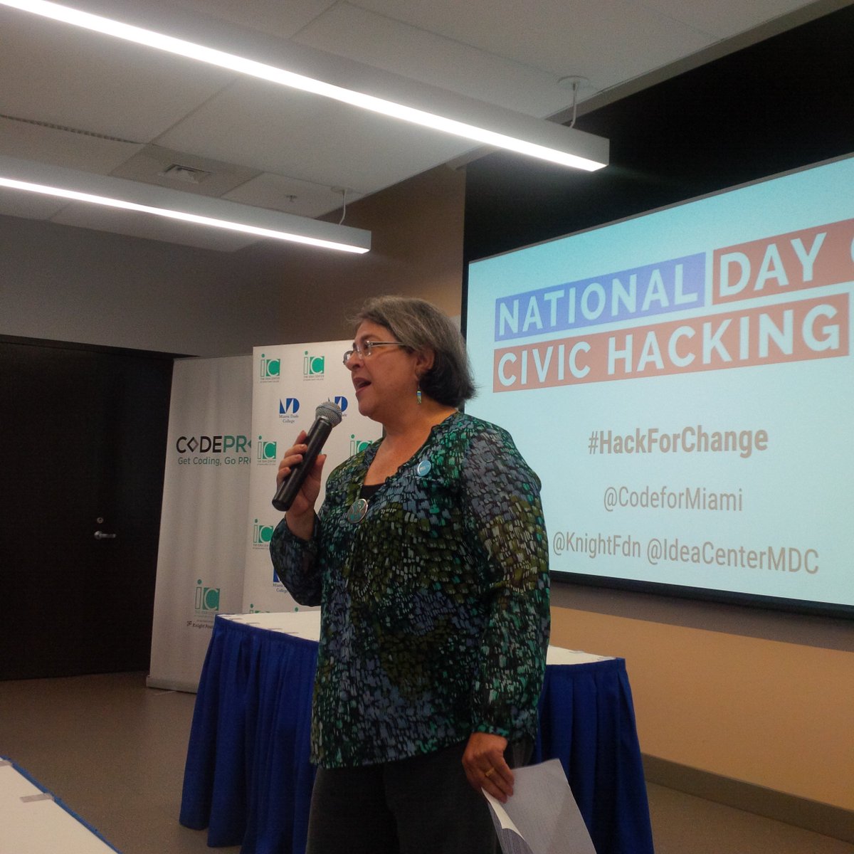 Daniella4Change's tweet photo. @civichackingday for my community, for the greater good I put my service into action by #HackingforChange @MDCollege https://t.co/YIKw0EUekS