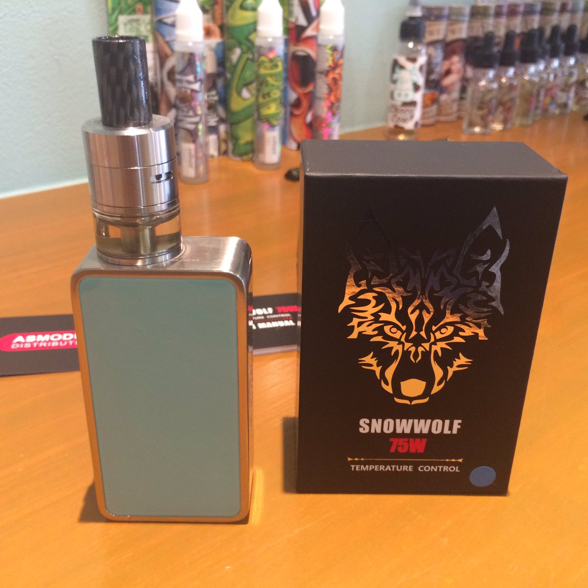 【VAPE】 asMODus SNOW WOLF MINI 【雪狼】 AUDIO & VAPE