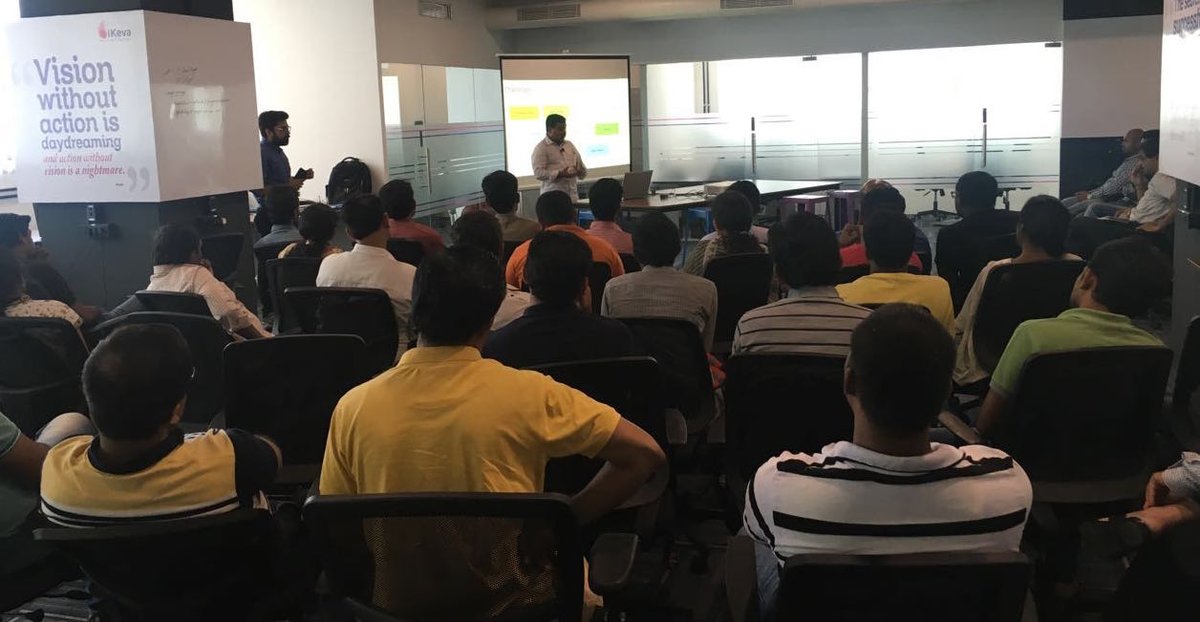 CsharpCorner's tweet image. Learning #AngularJS2 with @sekharonline4u at @CsharpCorner Hyderabad Chapter Meet cc #Angular @angularjs