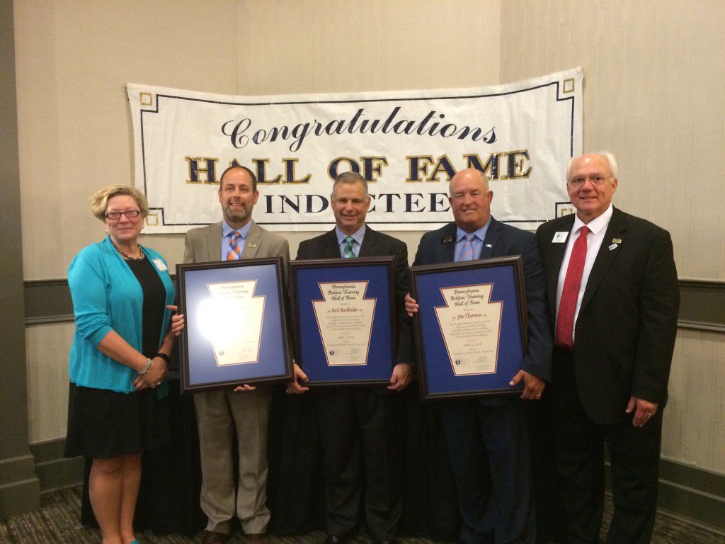 So honored to be in the PA Athletic Trainers HOF! #Outlier! I didn't get here alone!