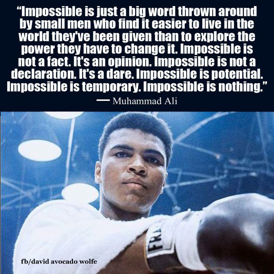 The Immortal Words of Muhammad Ali...