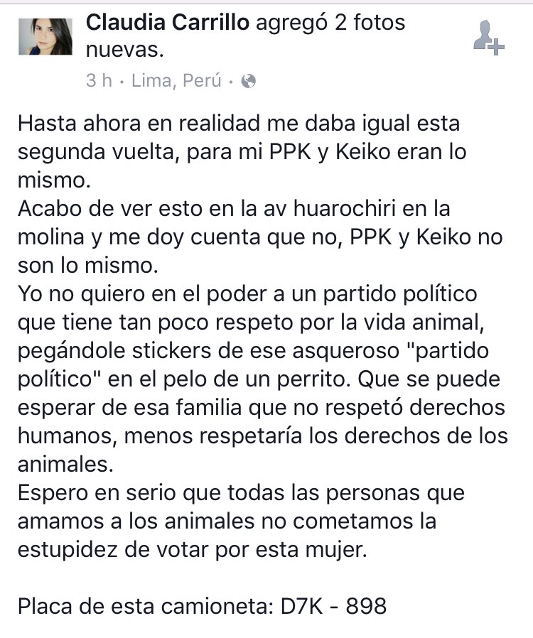 luciaoxenford's tweet photo. Suficiente con lo que hizo Kenyi como para tener que pasar por alto esto! 😡😡 @KeikoFujimori @tromepe @elcomercio https://t.co/u3fRZSz0xf