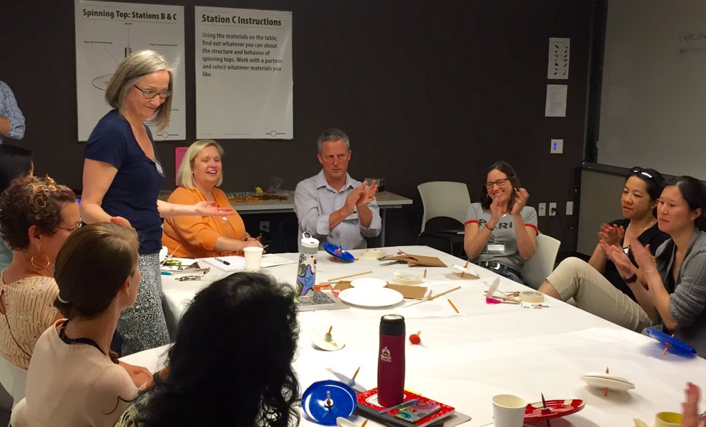 SFUSD_Science's tweet photo. Great week w/ Redding, Fairmont, Stevenson, Taylor, Bret Harte & Sanchez teachers & principals! #ScienceAsSpark https://t.co/6sDk1phARX