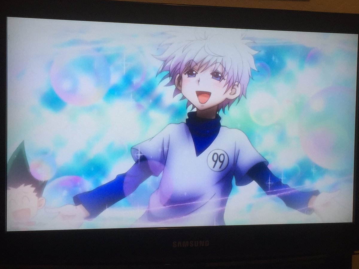 unAuthoriiized's tweet photo. When you remember that there's not going to be a break next week @HxHOfficial_ @ErikaHarlacher #HunterxHunter https://t.co/jugLRaQz5N