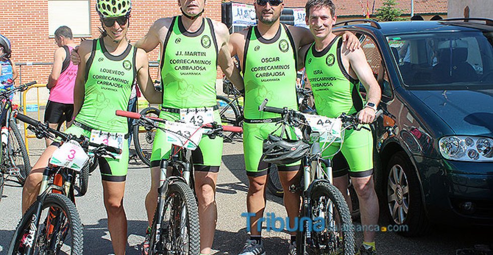 TribunaSal's tweet photo. RECORDAMOS | José Fernández y Sonia Sánchez se hacen con el Duatlón de Aldeatejada. https://t.co/Gkfw6qipKy https://t.co/k02ZjEIsv4