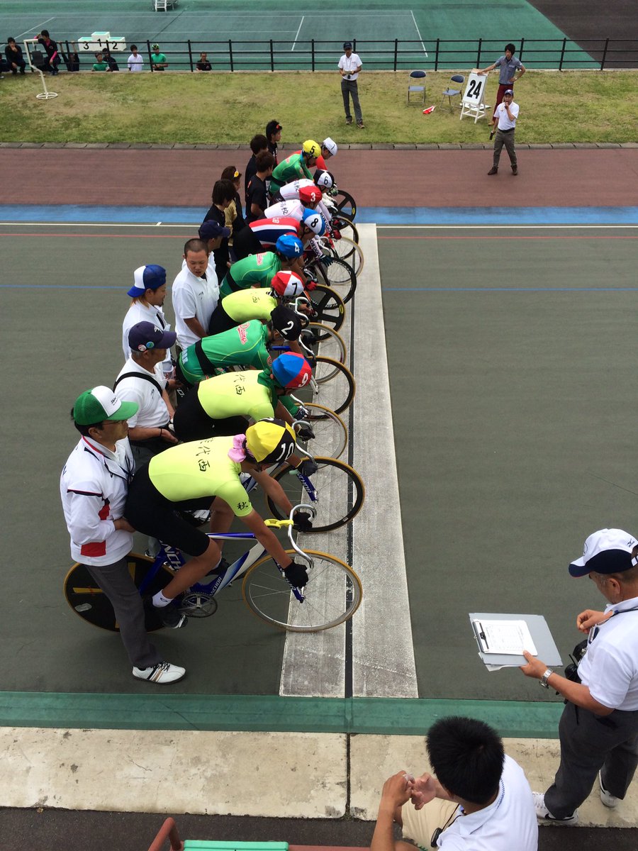 taksato596's tweet photo. 4日〜から明日まで秋田県高校総体が美郷町自転車競技場にて開催されております！トラック競技は本日にて終了いたしましたが再来週の東北総体に向けさらなる成長を期待します。 https://t.co/BsWigL6hWW