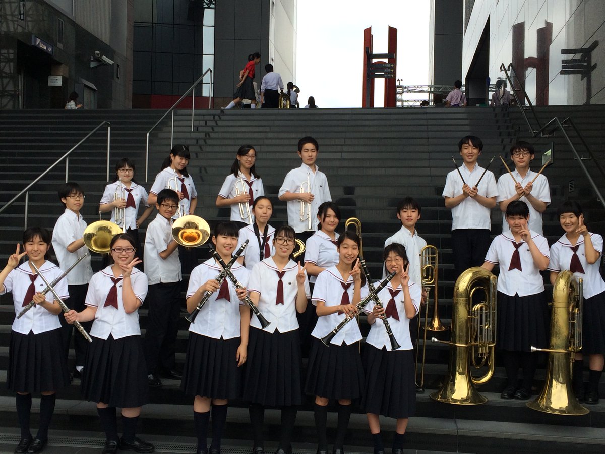 京都文教中学高等学校 Na Tviteru 6月5日 本日 中学吹奏楽部が京都駅ビルコンサートで 愛を叫べ アイーダfunk を演奏させていただきました たくさんの拍手ありがとうございました 来週12日のキャンパス見学会でも演奏しますので ぜひ聞きにきてください