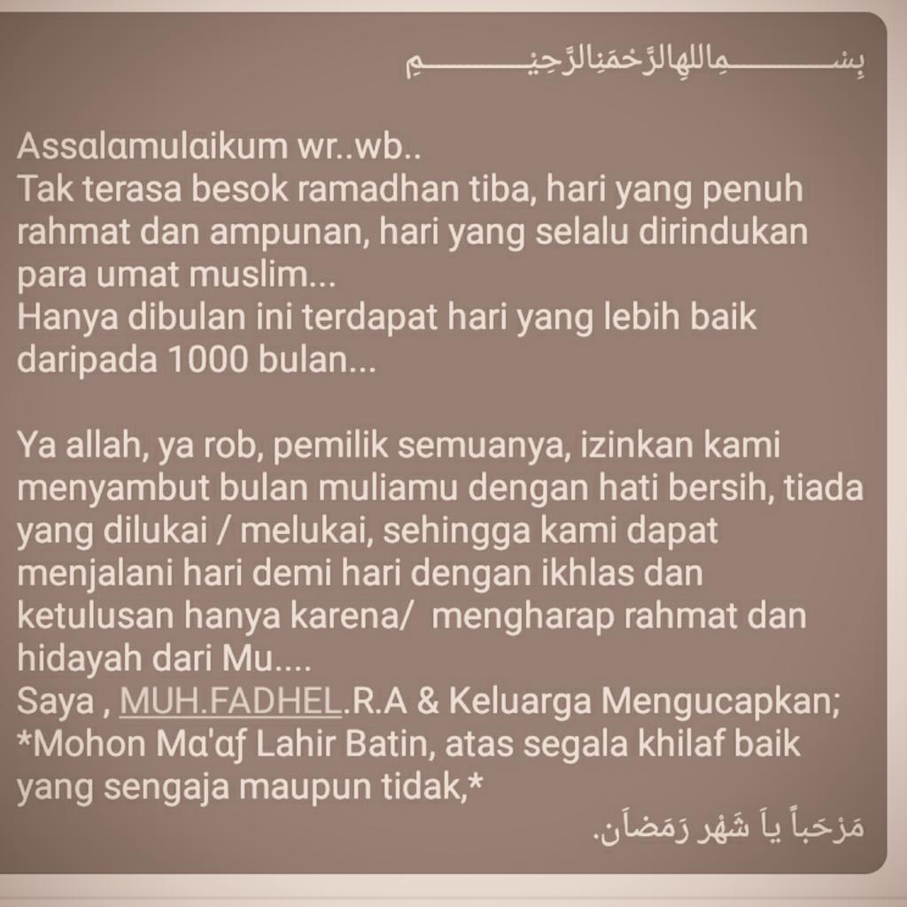 Marhaban Ya Ramadhan 🙏🙏