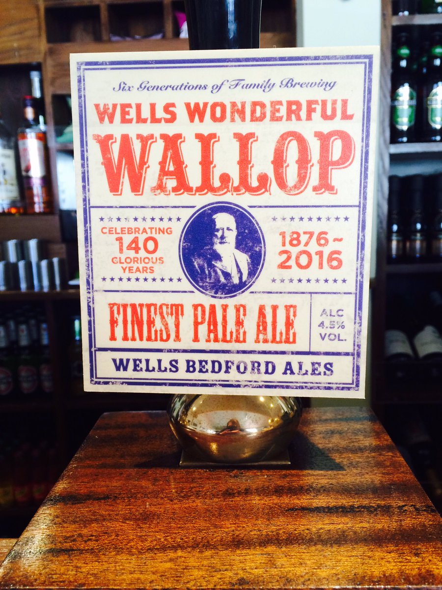 SW2NSharnbrook's tweet photo. @WellsBrewery new pale ale going down well with today's sunshine!!!! #sw2n https://t.co/huWFc8RKpU