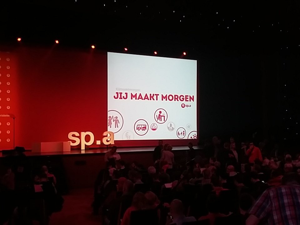 Afdeling Dentergem is er klaar voor! #jijmaaktmorgen #congres5juni @sp_a <a href="/spa_WVL/">sp.a West-Vlaanderen</a>