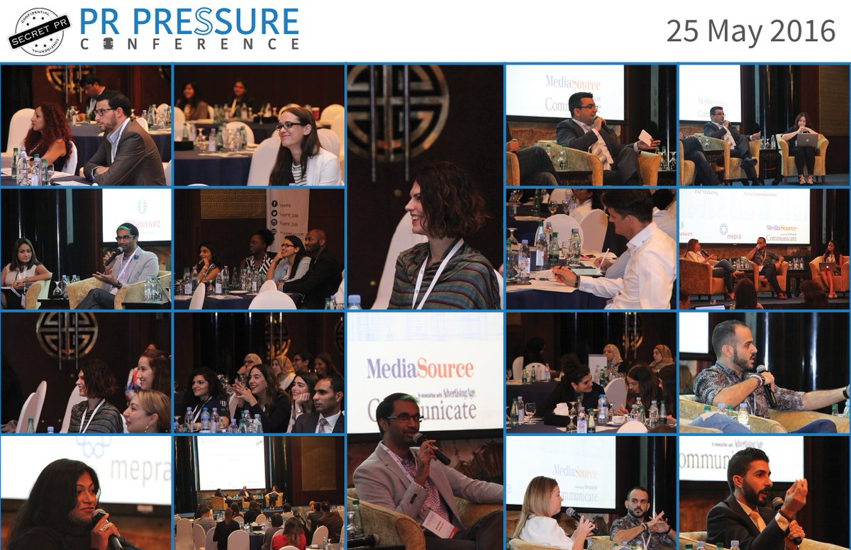SecretPR_DXB's tweet photo. Check out the photos from our first #PRpressure conference: https://t.co/Sywx1j7GAi Stay tuned for the next one! https://t.co/qkSjFt14KF
