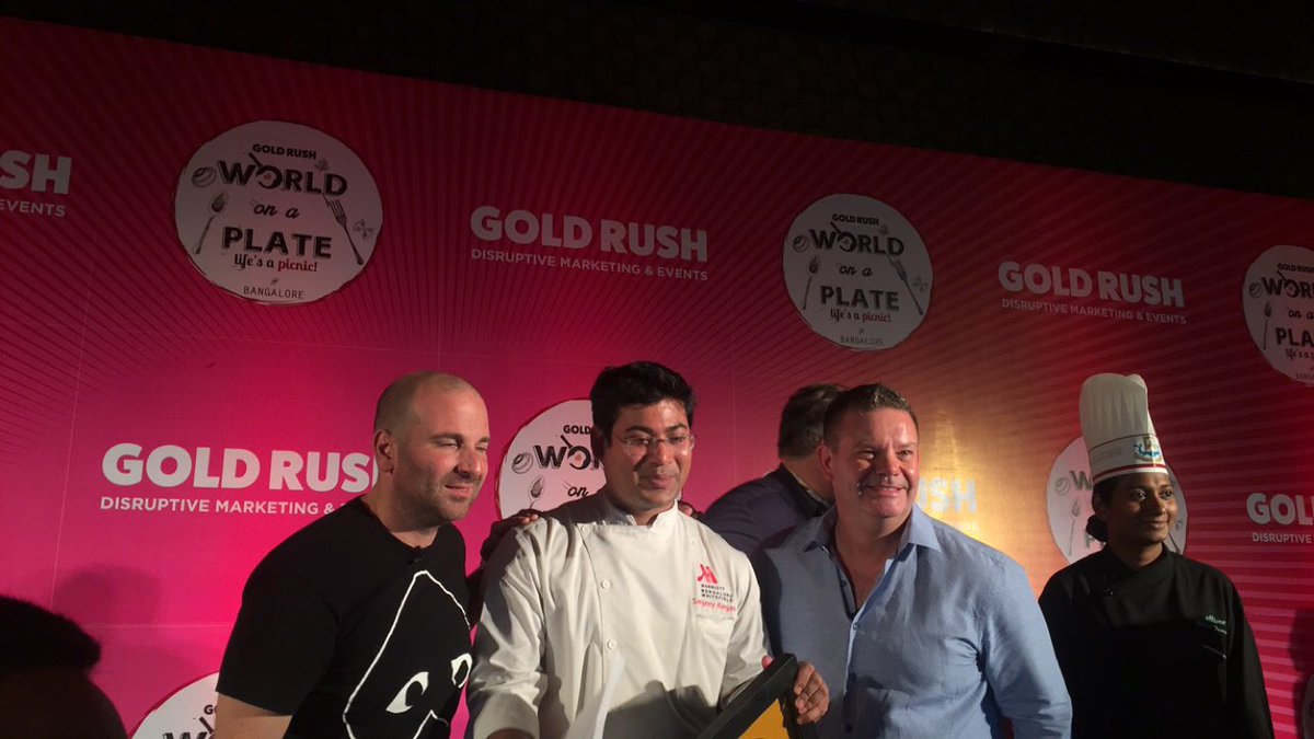 natasha_doshi's tweet photo. Managed to meet the 3 MasterChefs from Australia β€οΈ#YourStory #WorkLoving https://t.co/64LSLy8eKO