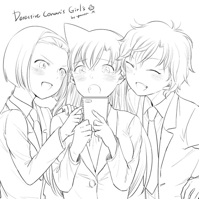 蘭・園子・世良 『名探偵からメール』 