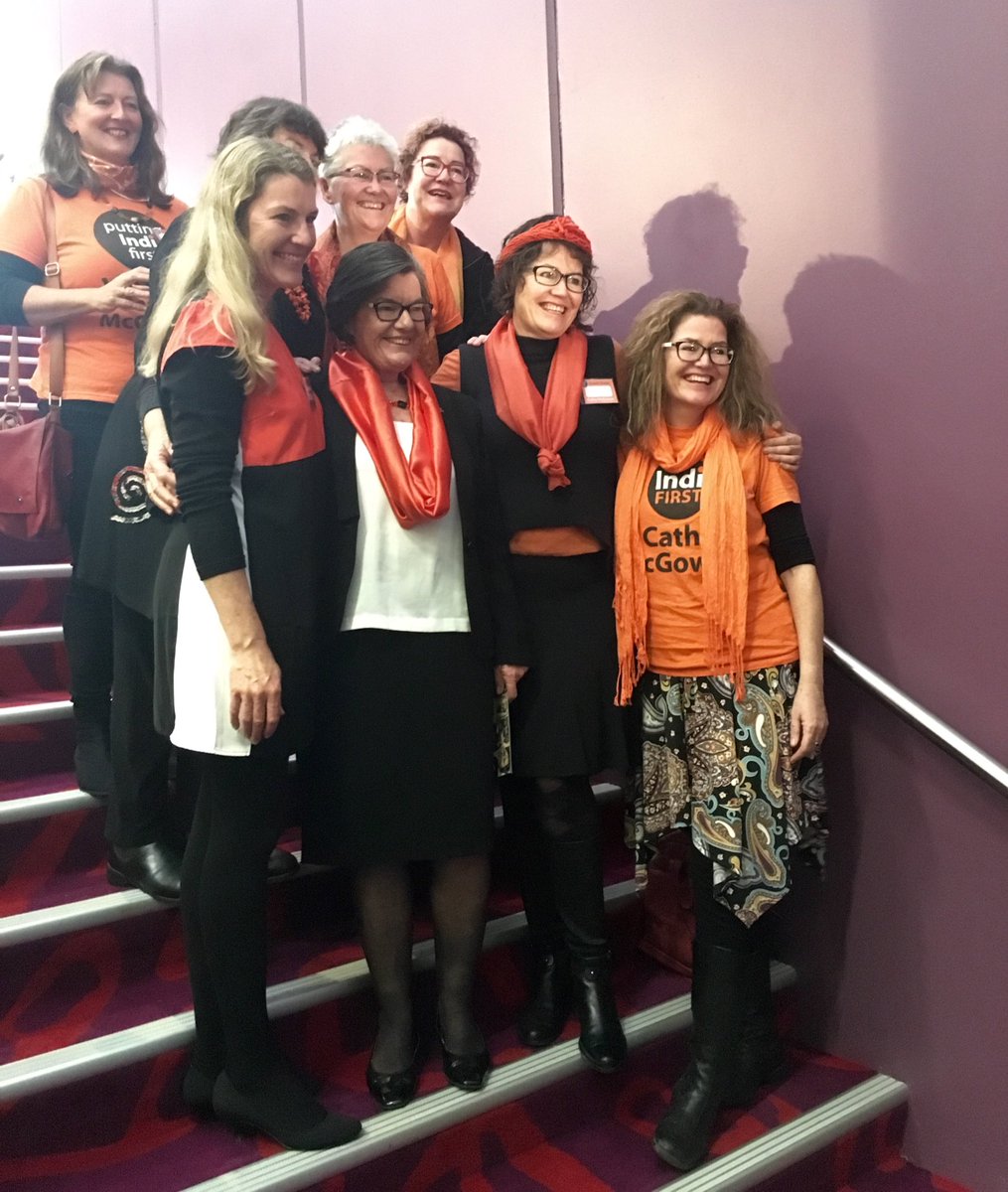 JacHawkinss's tweet photo. What a tribe! The McGowan sisters!#imwithcathy #indivotes #champions! #resemblancemuch https://t.co/Lp7Xr2Dgo5
