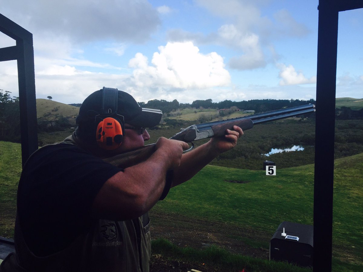 range_nz's tweet image. Both eyes open #shooting #claytargets #therangenz