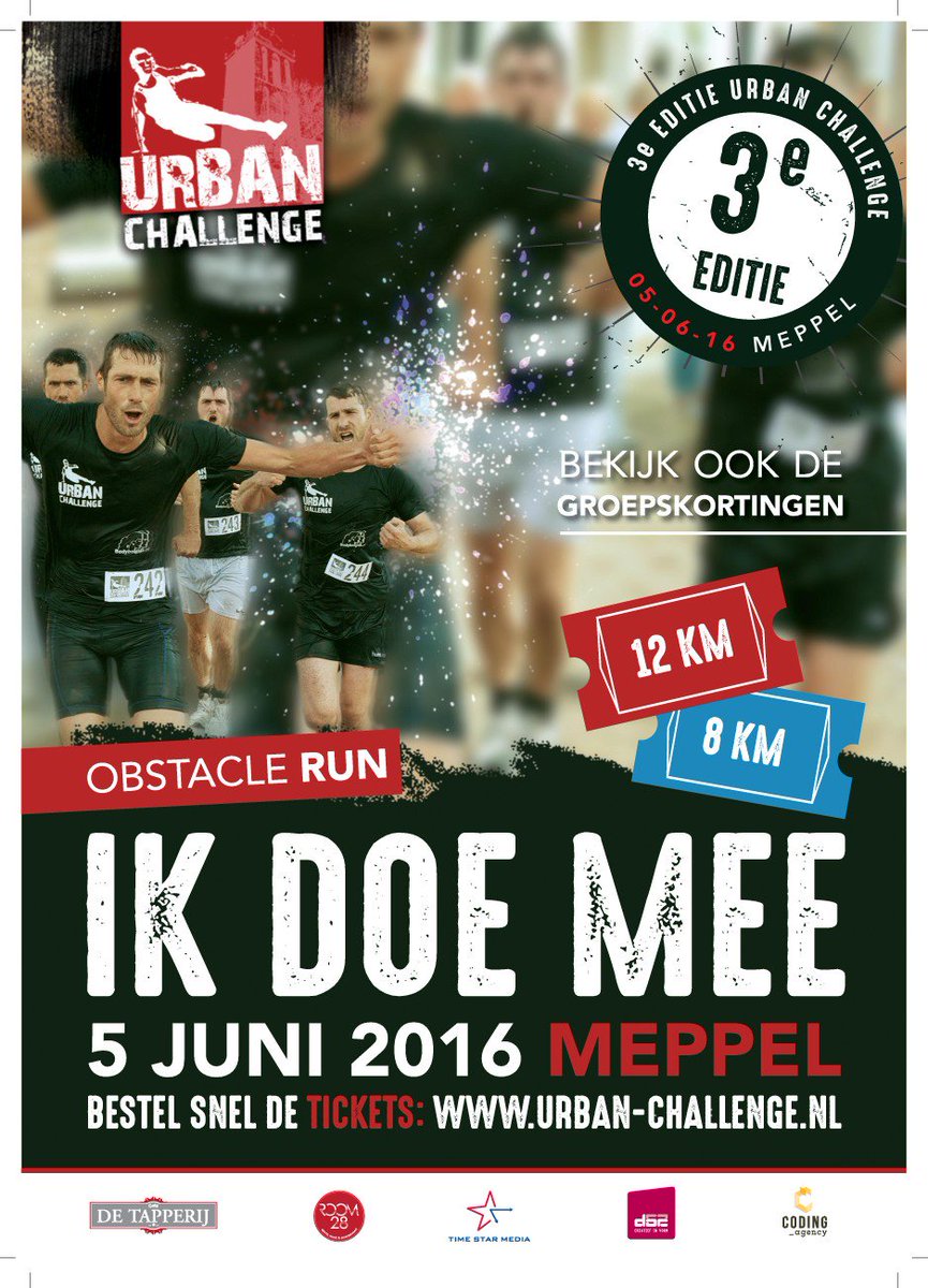 Wat een mooie dag voor dit geweldige loopfestijn! Succes voor alle lopers namens de Meppel City Run.