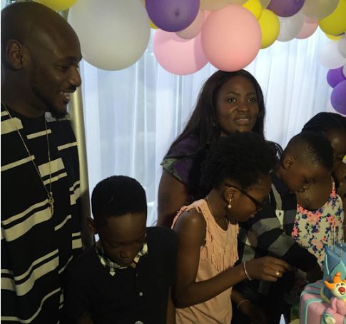YNaija's tweet photo. 2face and baby mama, Pero Adeniyi celebrate their daughter at 10 (PHOTOS) - https://t.co/dgHNF5YbnD https://t.co/tn4I2LkhyL