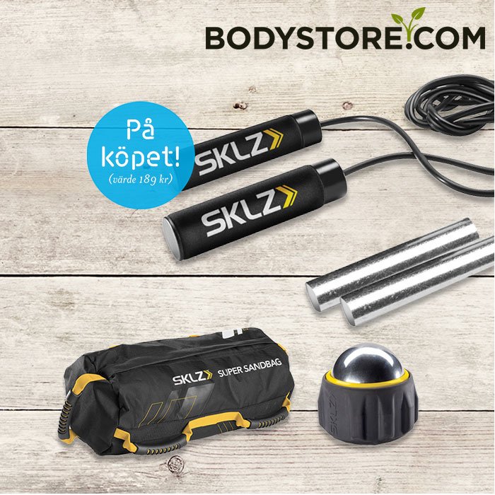 Bodystore's tweet photo. Håll igång sommarformen! Köp produkt från SKLZ och få Weighted Speed Rope på köpet (189kr). https://t.co/m3tCyb8NCA https://t.co/ZaZJL0oMax