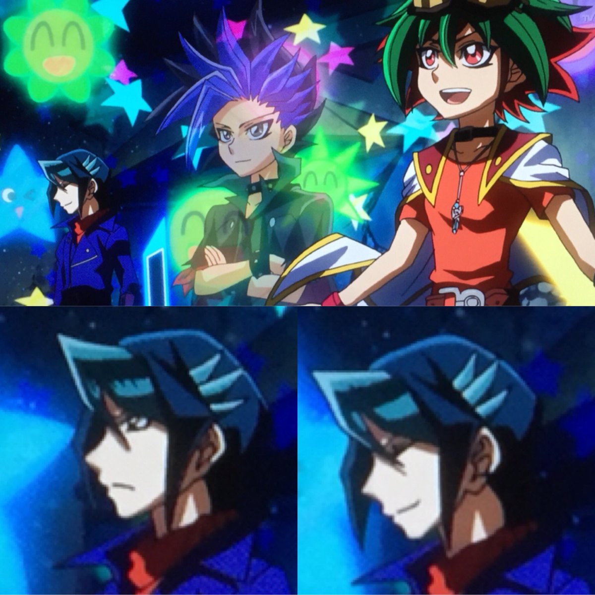 9ren999's tweet photo. わらった！！！！
遊矢のエンタメで黒咲に笑顔が...！！！！！！
 #ARCV https://t.co/dGbip4we0Q