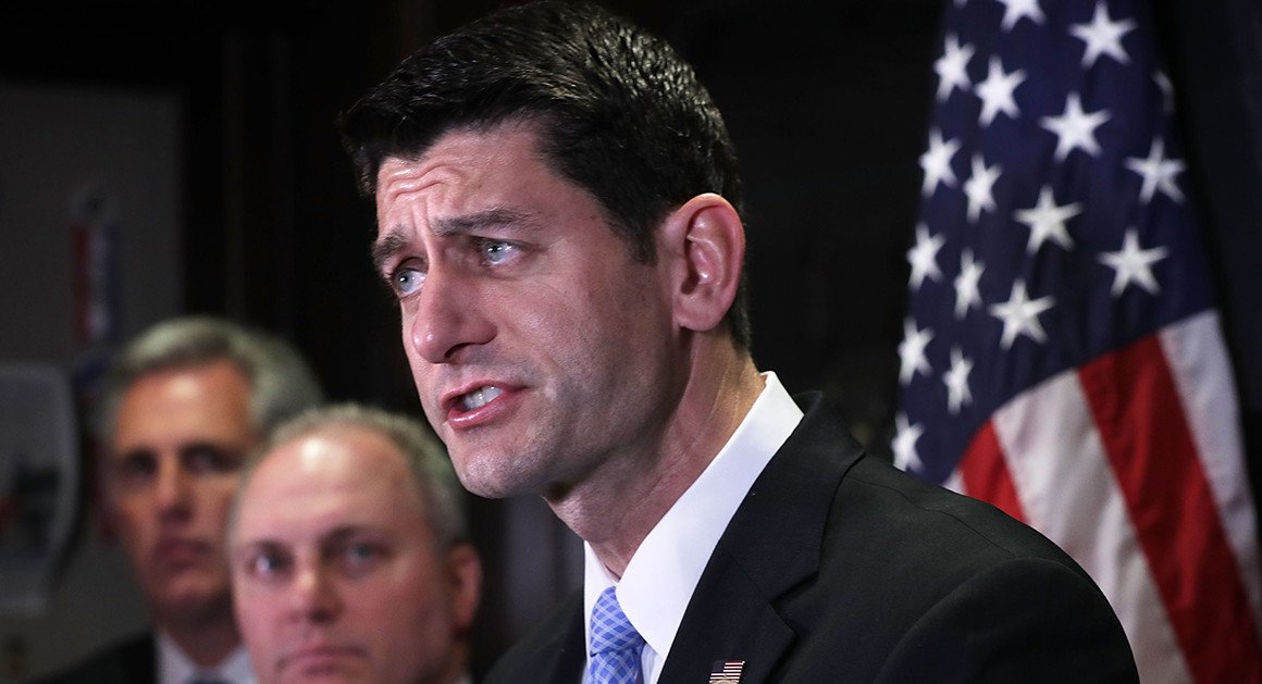 politico's tweet image. A day after endorsing Trump, @SpeakerRyan returns to questioning the GOP nominee’s rhetoric politi.co/1Y00Knb