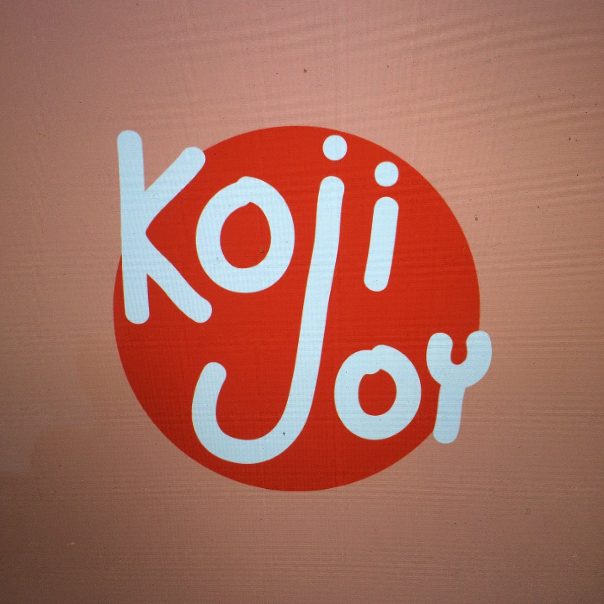 KojiJoy2016's tweet photo. Our fantastic new logo by Marissa! This color combo is for Rose d'Amour :) #KojiJoy #FoodProdPro #Youguruto #FST160 https://t.co/CXxtXNumJF