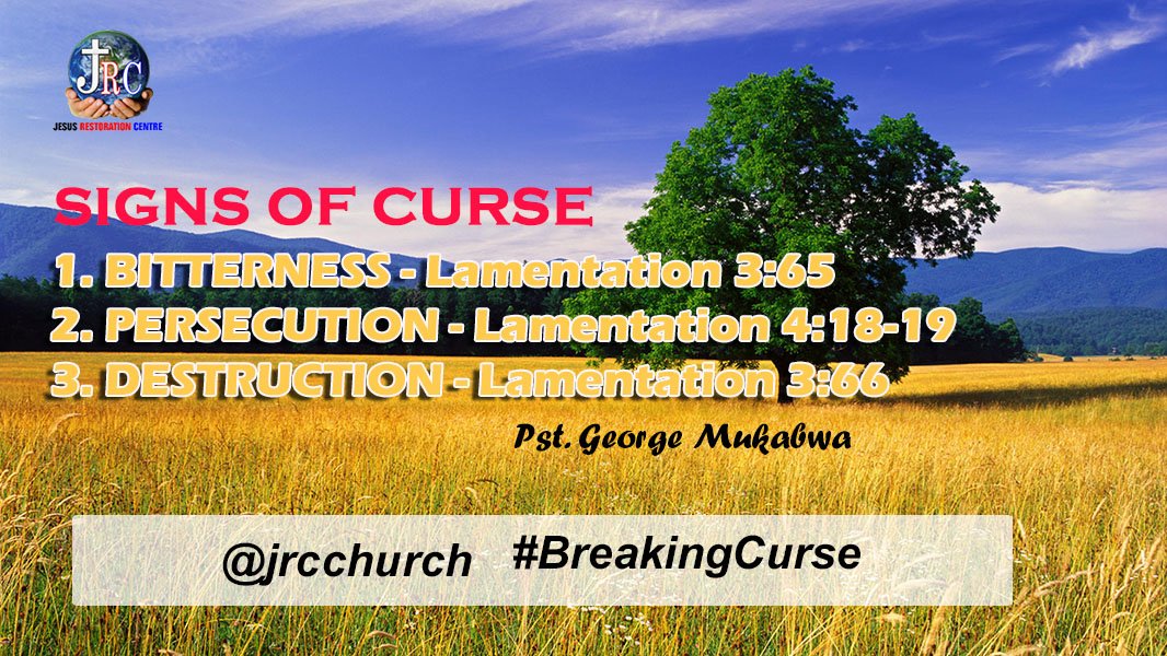 jrcchurch's tweet photo. #BreakingCurse @jrcchurch HOW TO KNOW YOU ARE #CURSED? https://t.co/uvVGmYaFmd