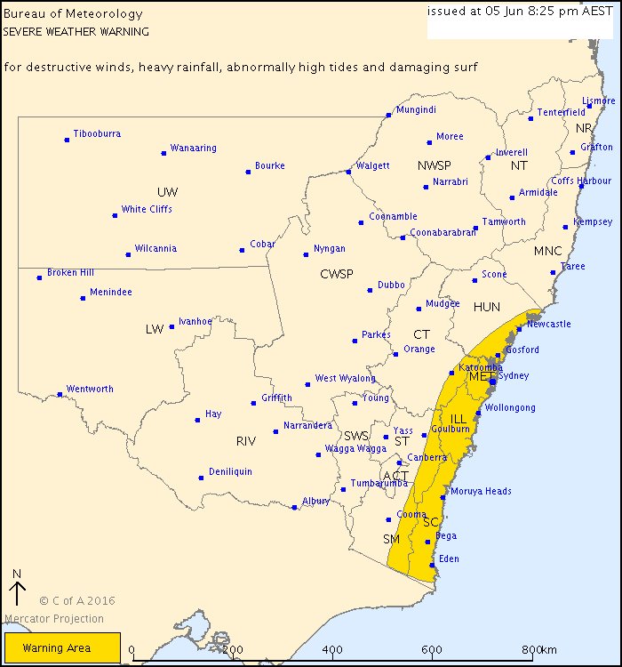ABCemergency's tweet image. Latest severe weather warning #NSW bom.gov.au/products/IDN20… #EastCoastLow moving to Illawarra/South Coast overnight