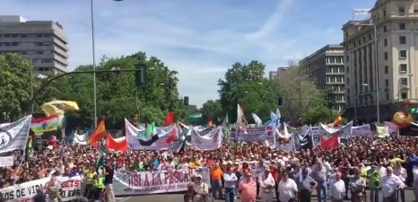 Seguimos en Colón, es hora de las intervenciones y hacer que nos oigan.
¡Juntos somos más fuertes, vamos compañeros!