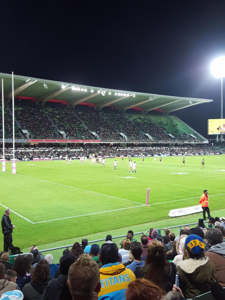 ChocPanther's tweet photo. @KurtoWEBBY My 1st @NRL and i get a #DoubleGoldePointGame #2Deadly #NRLSouthsTitans https://t.co/FNodp7ZqVy