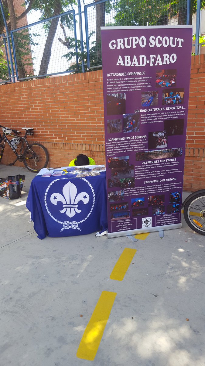 Colaborando con el dia del pedal en nuestro colegio <a href="/eldivinopastor/">El Divino Pastor</a>  #diadelabici