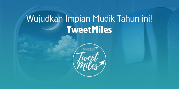 Ingin mendapatkan kesempatan terbang bersama kami ke destinasi favorit? Yuk berpartisipasi dalam #GATweetMiles.