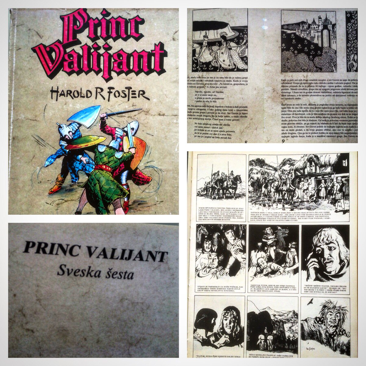 NatkoBeck's tweet image. Najdraži broj najdražeg stripa, Forum Novi Sad 1985.
#princValijant